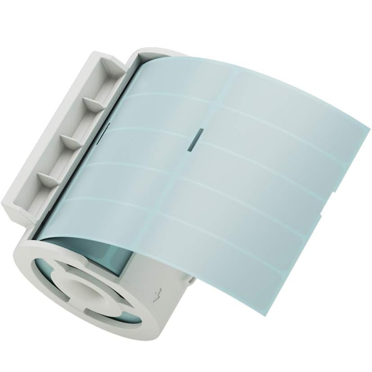 Nemonic Transparent & Waterproof Label Paper Cartridge | 0.5 x 2 Inch (950 labels)